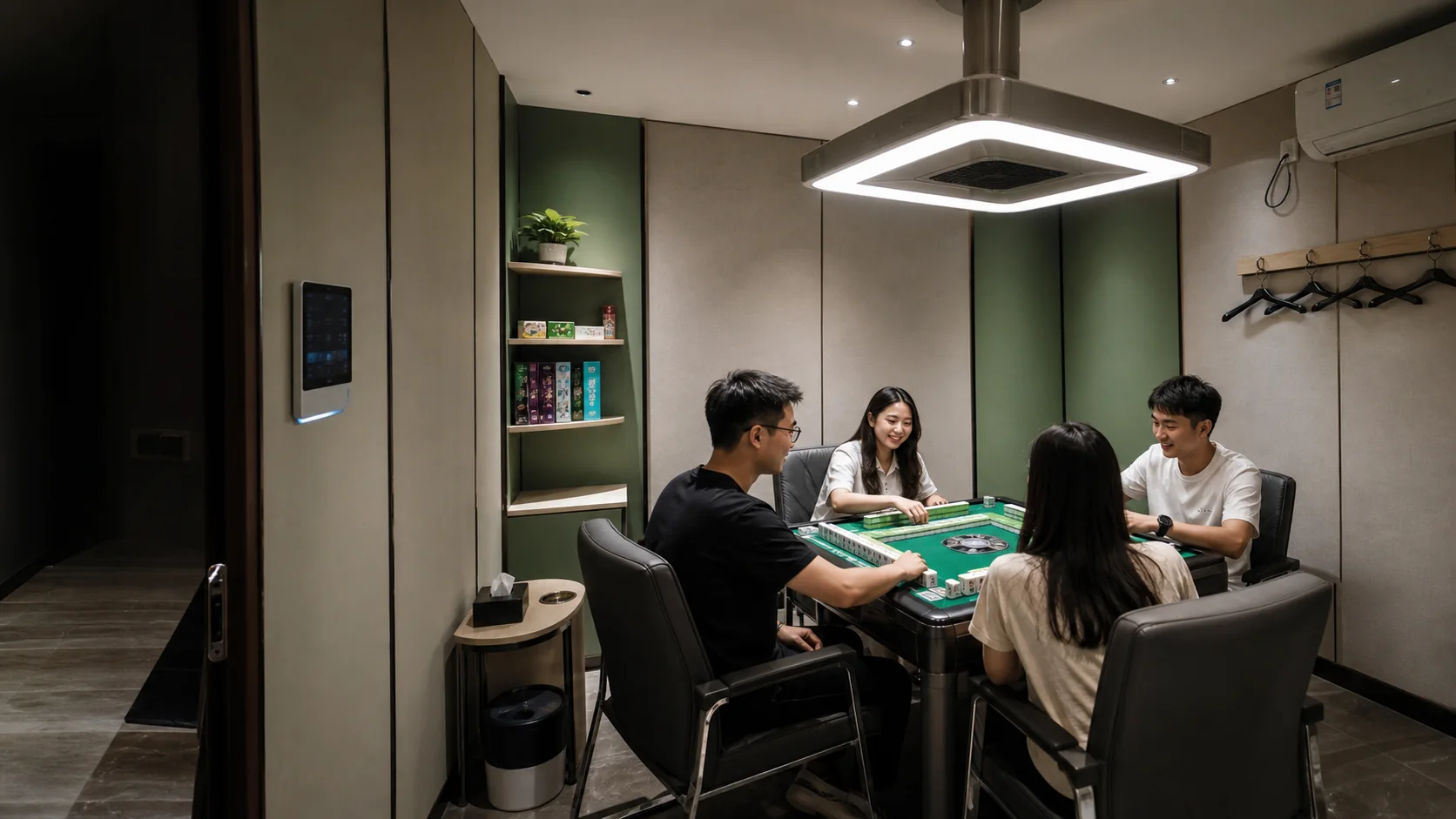 好友局标准麻将房效果